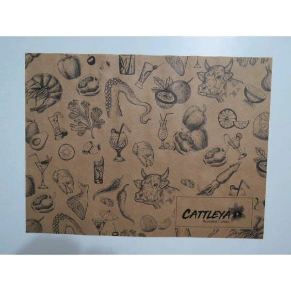 Jogo Americano Personalizado - 5.000 Peças Kraft